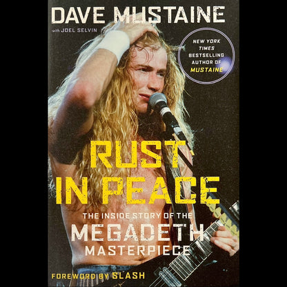 Libro Dave Mustaine (Rust in Peace: The Inside Story)