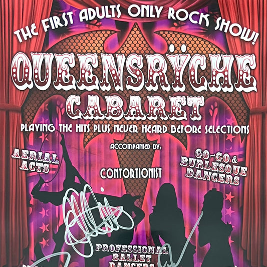 Póster Queensrÿche (Cabaret)