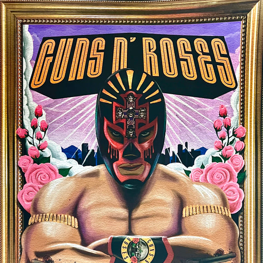 Póster Guns n' Roses (Guadalajara 2022)