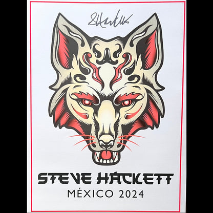 Póster Steve Hackett (México 2024)