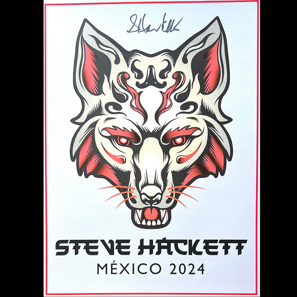 Póster Steve Hackett (México 2024)