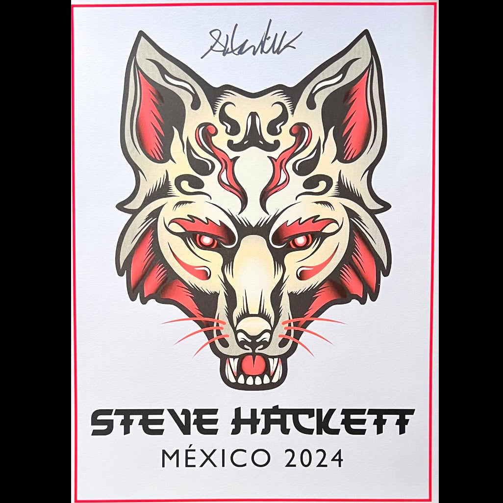 Póster Steve Hackett (México 2024)