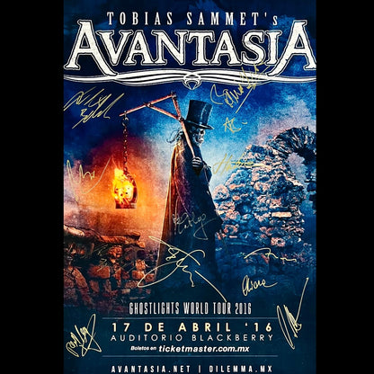 Póster Avantasia (Ghostlights World Tour 2016)