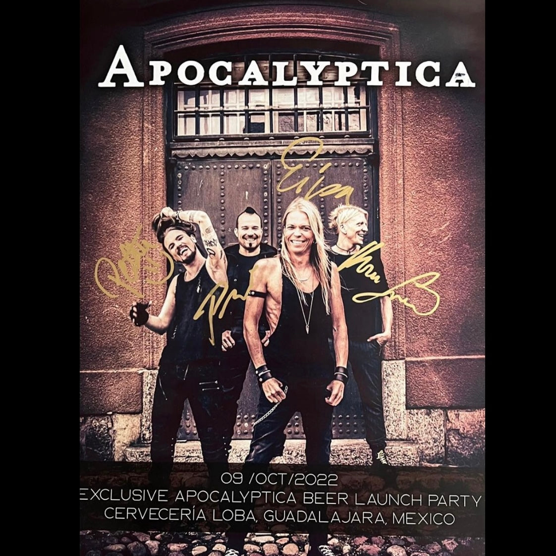 Póster Apocalyptica (Exclusive Beer Launch Party)