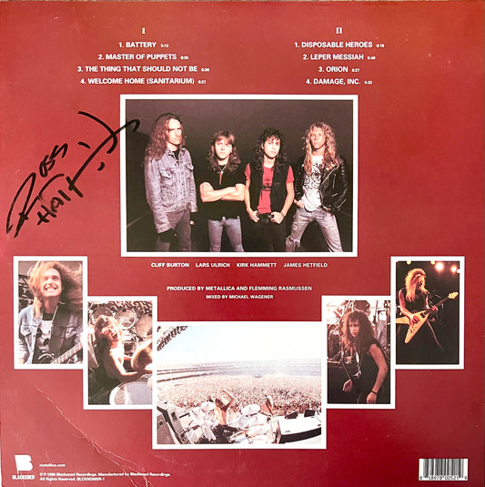 Vinyl Metallica (Master of Puppets)