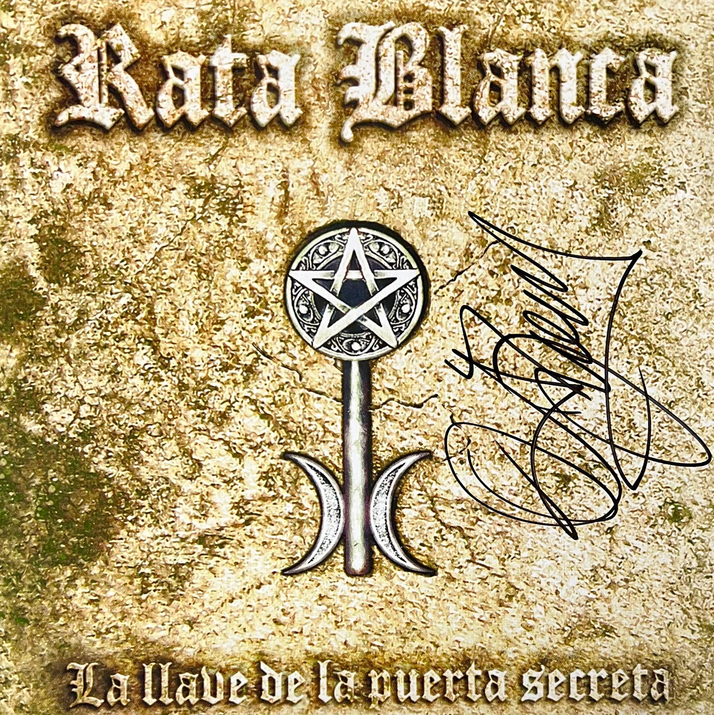 Litografía Rata Blanca (La Llave de la Puerta Secreta)