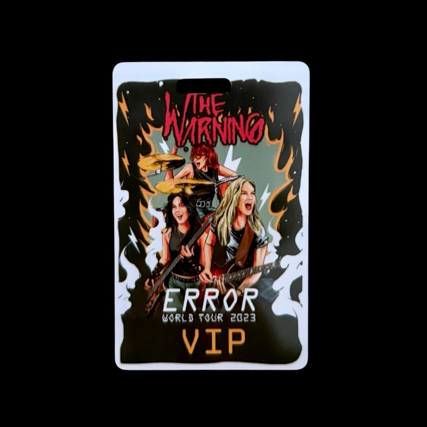 Gafete VIP The Warning (Error World Tour 2023)
