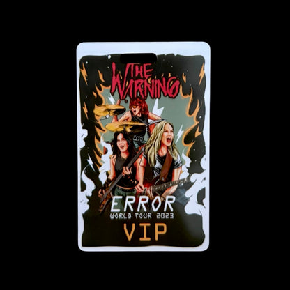 Gafete VIP The Warning (Error World Tour 2023)