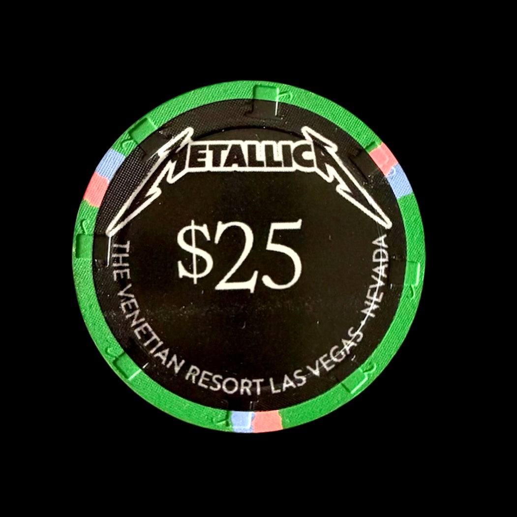 Ficha Casino Metallica (Venetian 2026)